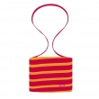 Trendy BAG - zip taška - červená / oranžová
