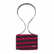 MiniBAG - zip taška - černá / červená