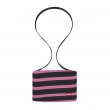 MiniBAG - zip taška - černá / růžová