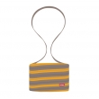 MiniBAG - zip taška - světle hnědá / oranžová